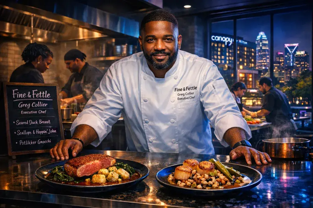 Greg Collier Takes Executive Chef Role at Charlotte's Fine & Fettle