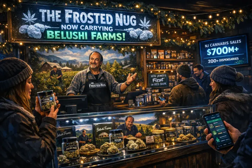 The Frosted Nug Launches Belushi Farms, Leading Red Bank's Cannabis Evolution