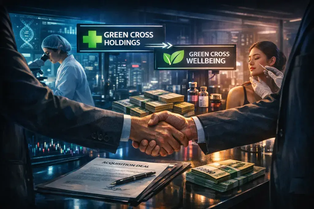 Green Cross Holdings Buys Full Stake in Wellbeing Unit from GC Green Cross