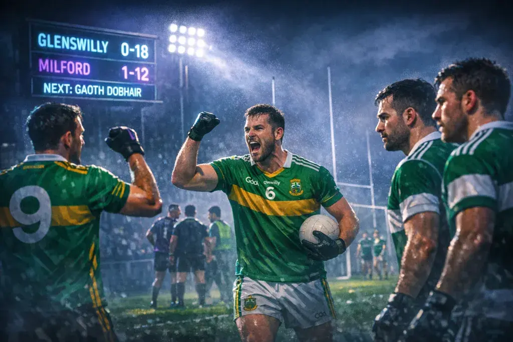 Glenswilly Surge into Critical Gaoth Dobhair Encounter After Convincing Milford Victory