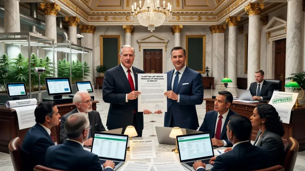 Senators Push Insurance Safe Harbor for State-Legal Cannabis Firms