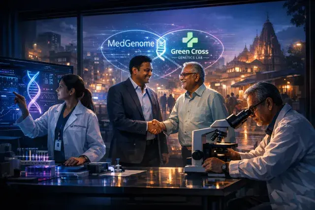 MedGenome Secures Majority Stake in Green Cross to Boost Genomics in Western India