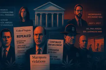 Virginia's Cannabis Legalization Bill Creates Enforcement Void, Alarming Prosecutors